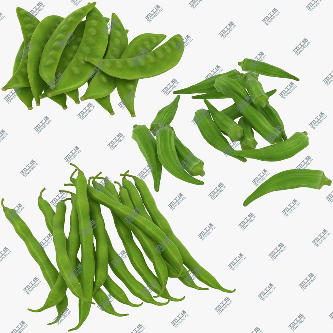 images/goods_img/2021040162/3D Green Bean Pile Collection 2 model/1.jpg
